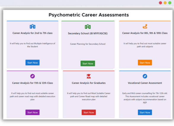 Psychometric Career Assessment